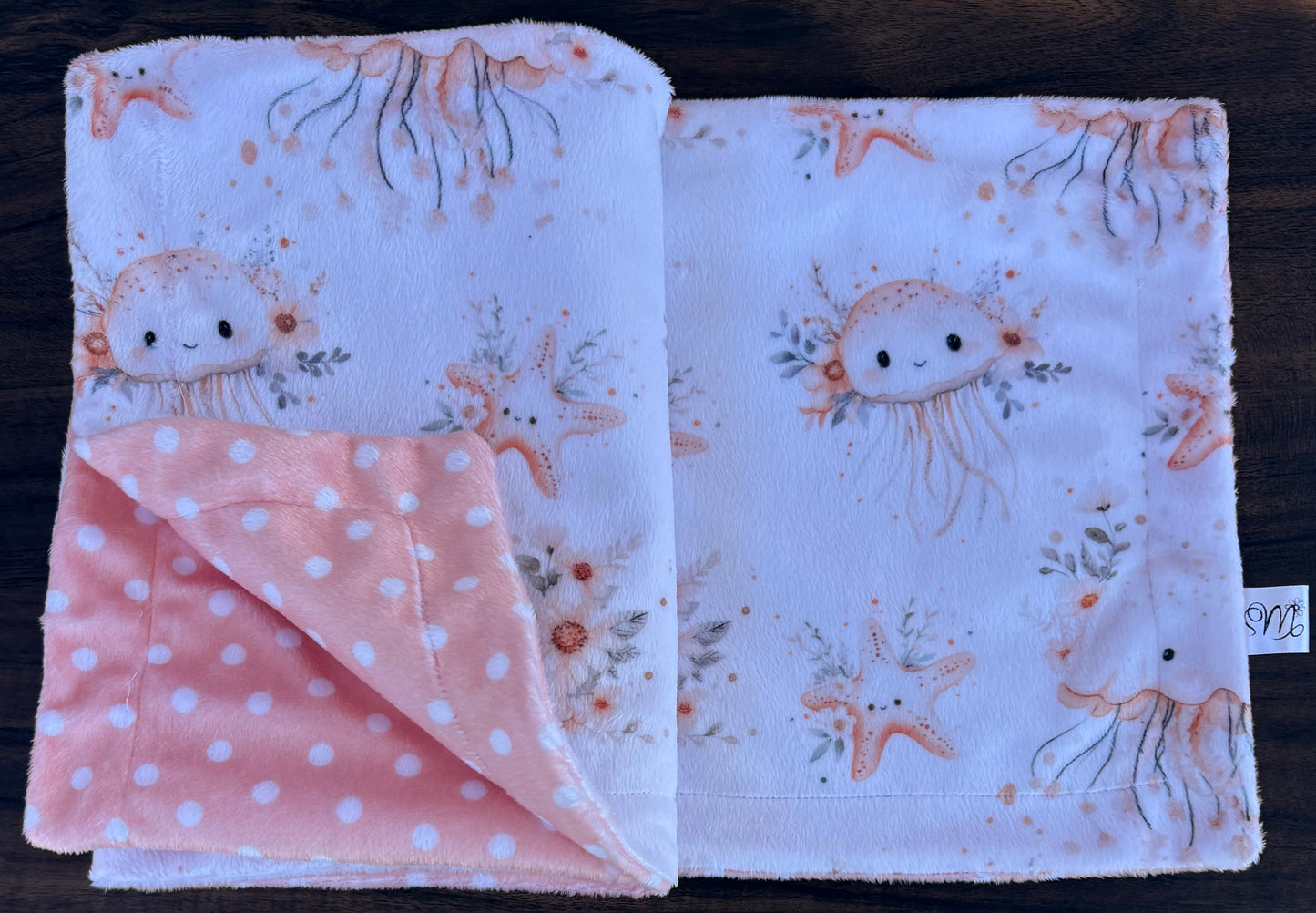 Doudou Minky réversible