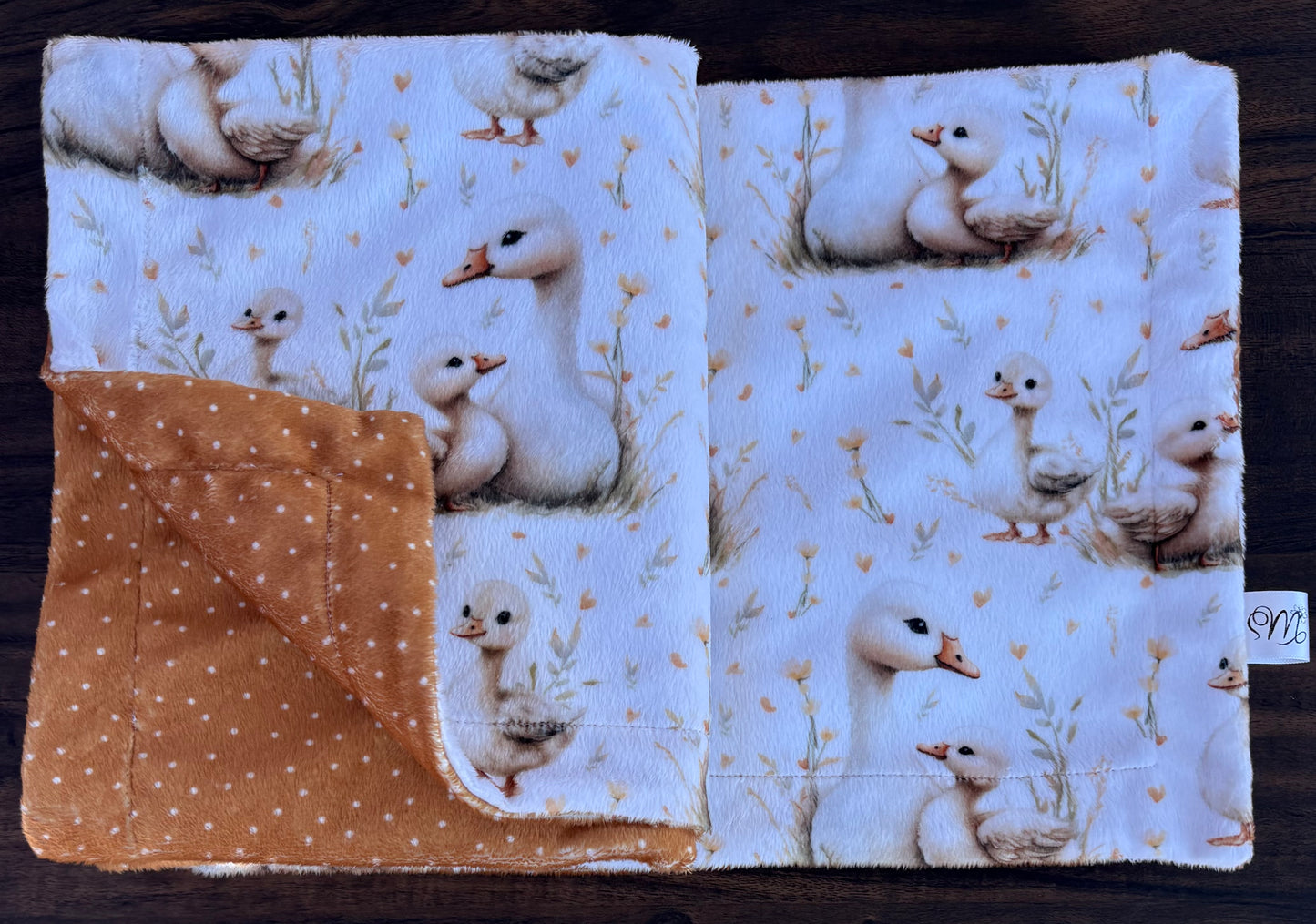 Doudou Minky réversible