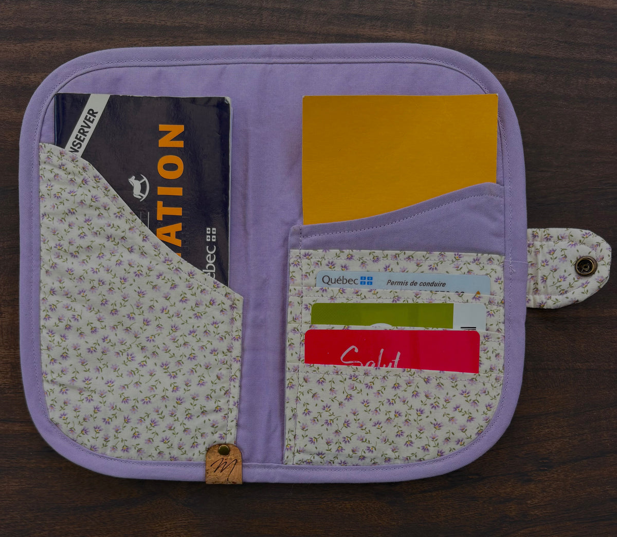 Étui de carnet de santé